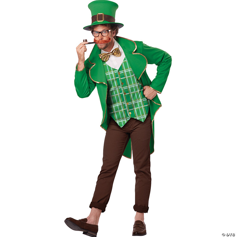 Adult Lucky Leprechaun Costume Image