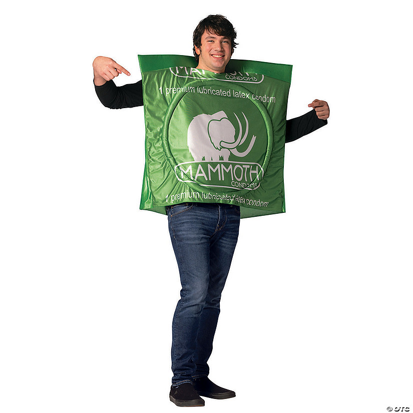 Adult Mammoth Condom Costume Image