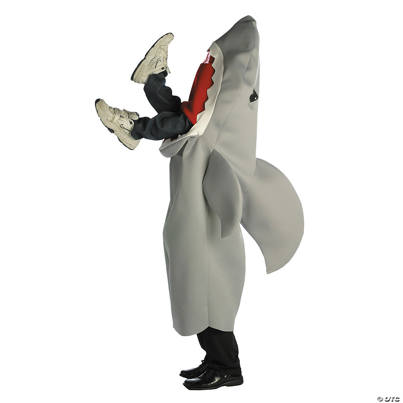Adult Man Eating Shark Costume Image