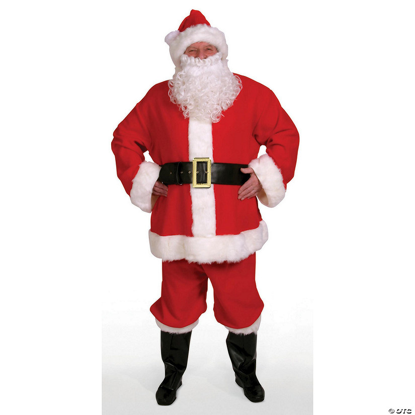 Adult Men&amp;#8217;s 10-Piece Complete Santa Suit &amp;#8211; Extra Large 50-56 Image