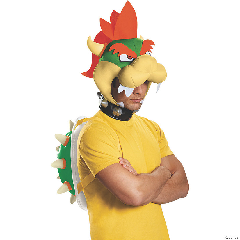 Adult Nintendo Super Mario Bros. Bowser Costume Kit Image