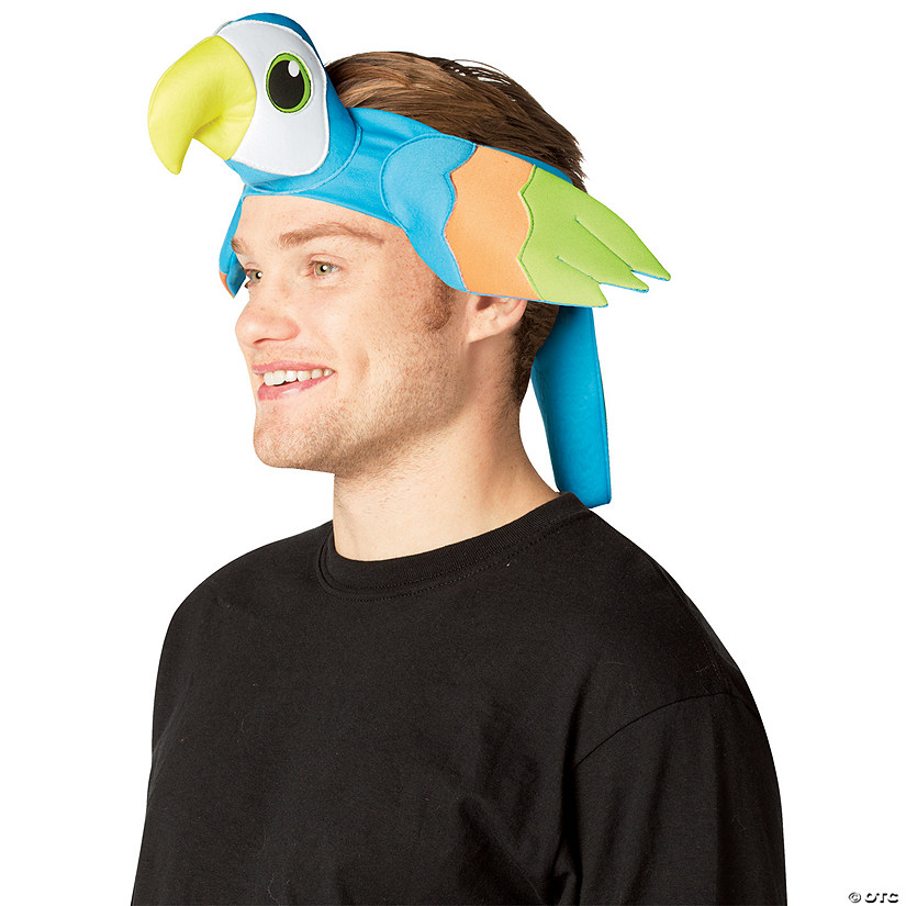 Adult Parrot Headband Image