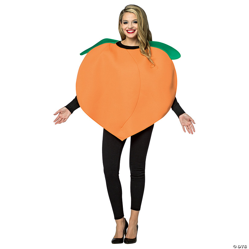 Adult Peach Costume Image