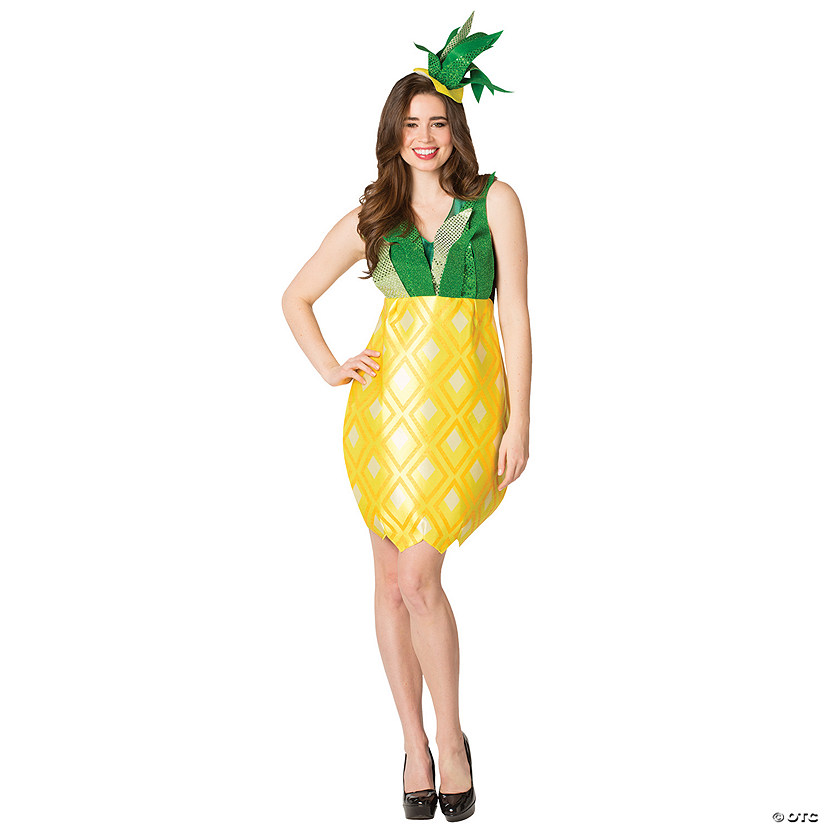 Adult Pineapple Costume Image