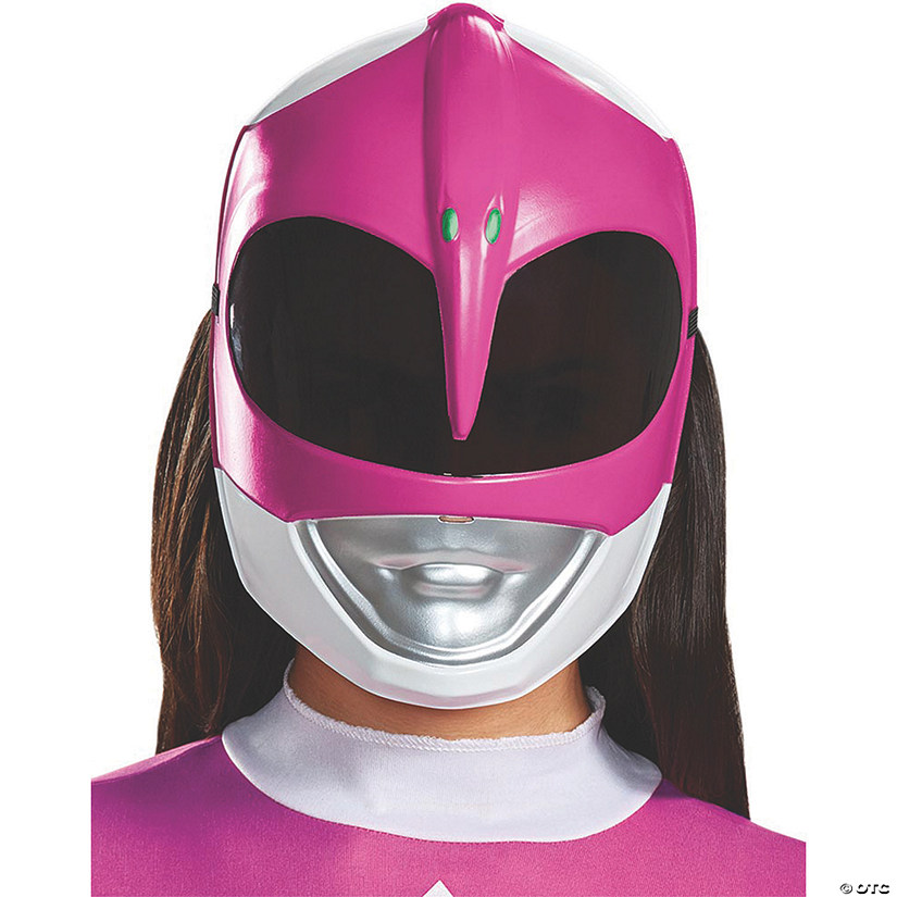 Adult Pink Power Ranger Mask Image