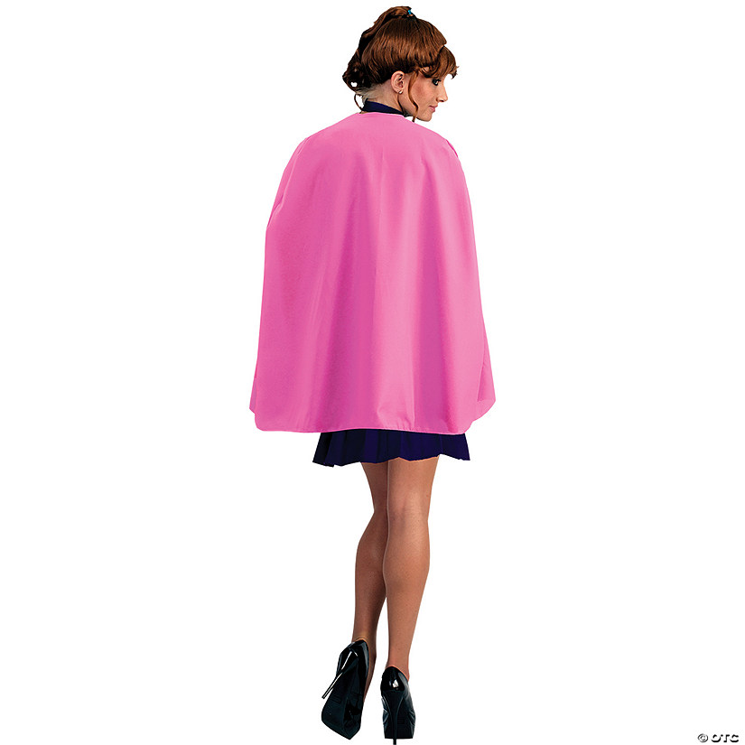 Adult Pink Superhero Cape Image