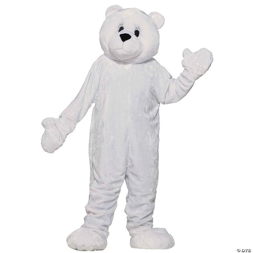 Adult Polar Bear Mascot Image