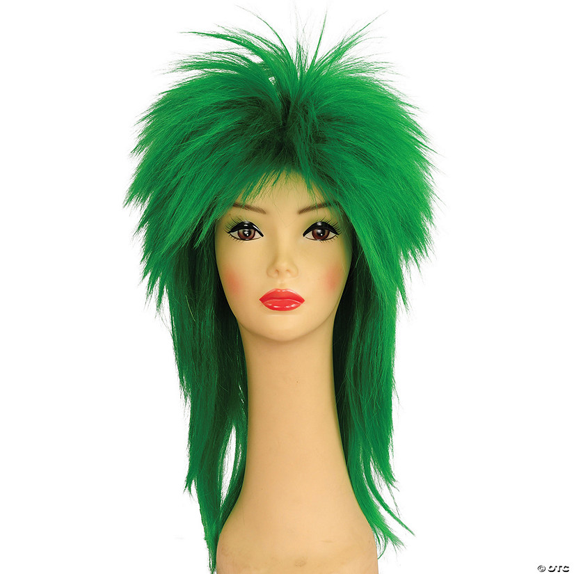 Adult Punk Fright Wig Forest Green YS5 Image