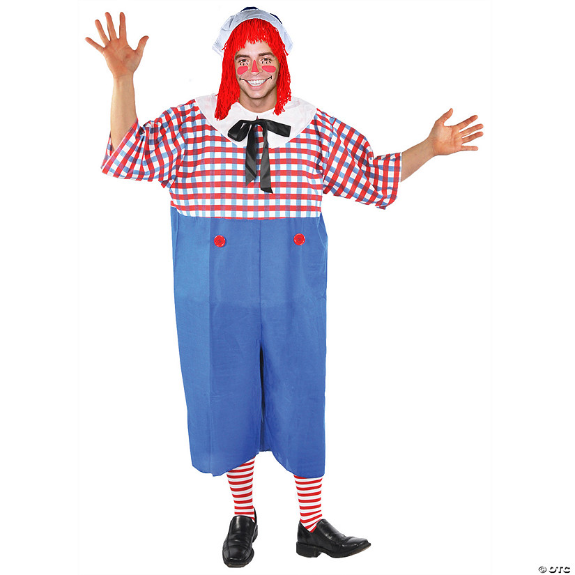 Adult Raggedy Andy Costume - Extra Large Image