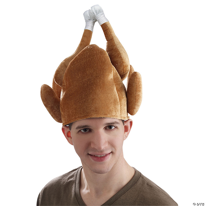 Adult Roasted Turkey Hat Image