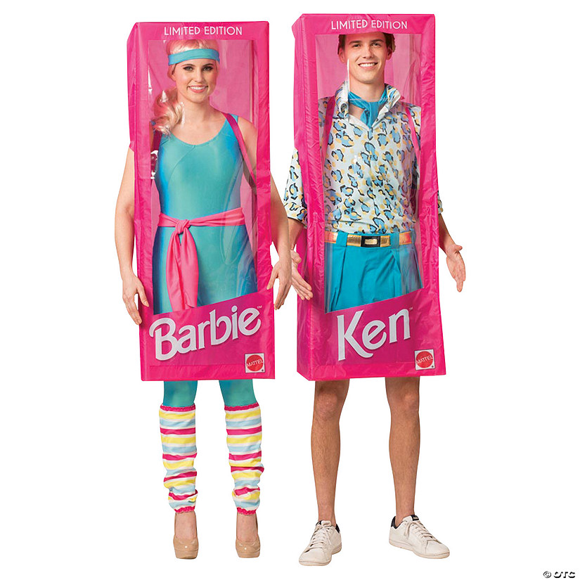Adult&#8217;s Barbie & Ken Couple Costumes Image