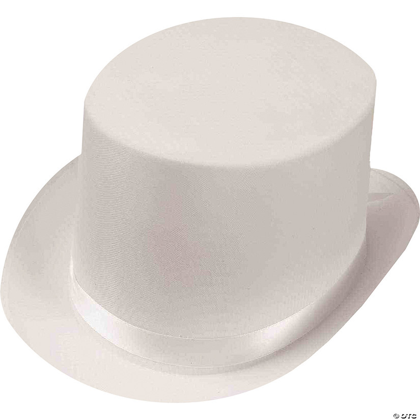 Adult Satin Top Hat Image