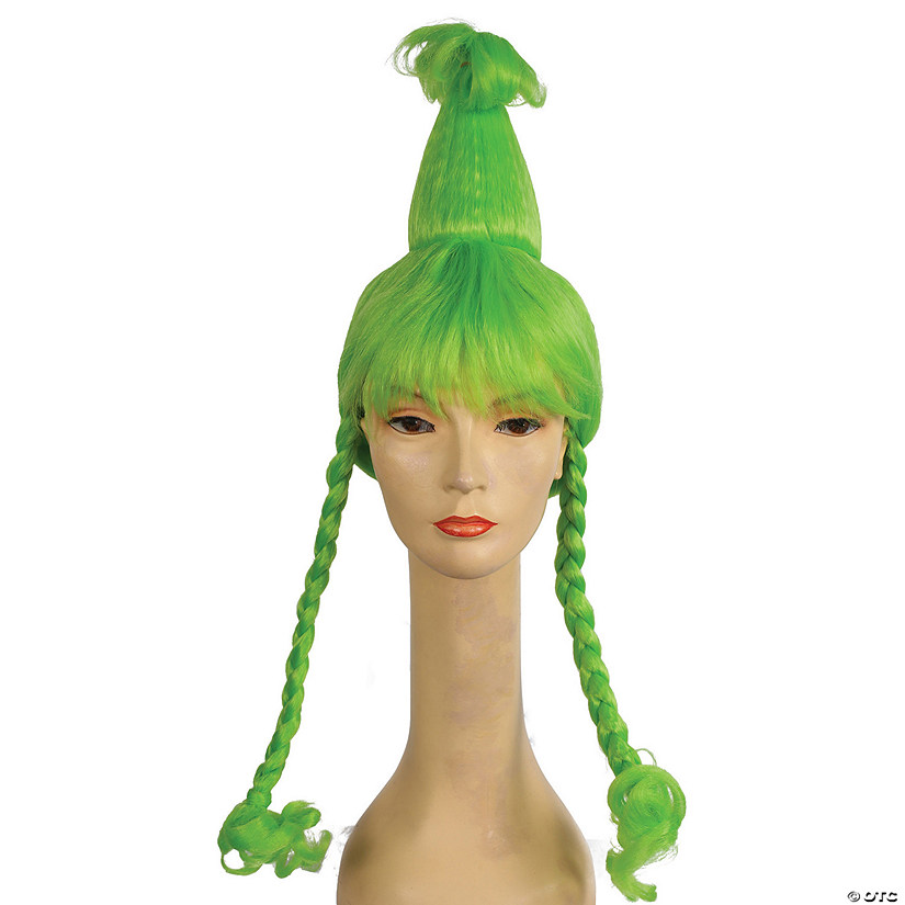 Adult Schrinch Girl Wig Green KAF4 Image