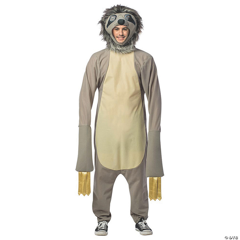 Adult Sloth Costume Image