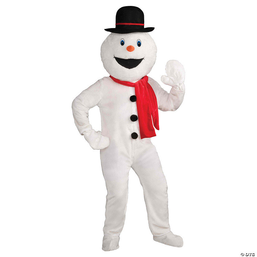 Adult Snowman Mascot Image