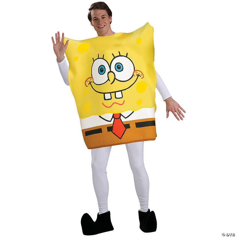 Adult Spongebob Squarepants Costume Image