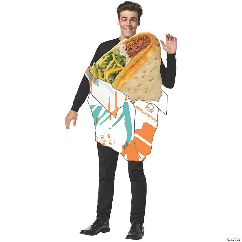 Adult Taco Bell Gordita Crunch Costume Image