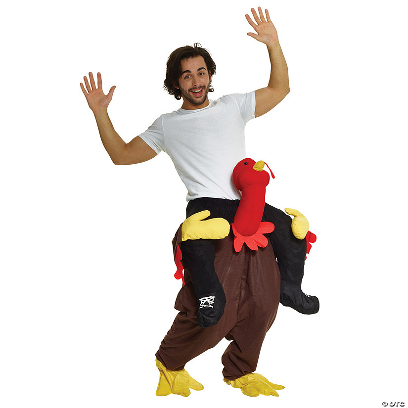 Adult Turkey Piggyback Costume Image
