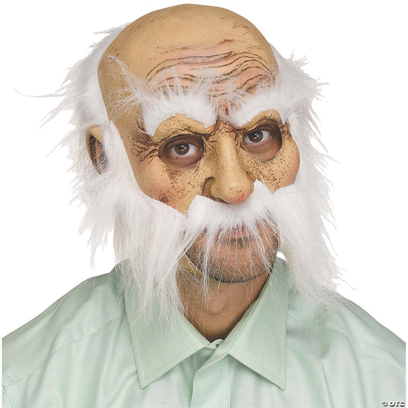 Adult Wisker Walter Old Man Mask Image