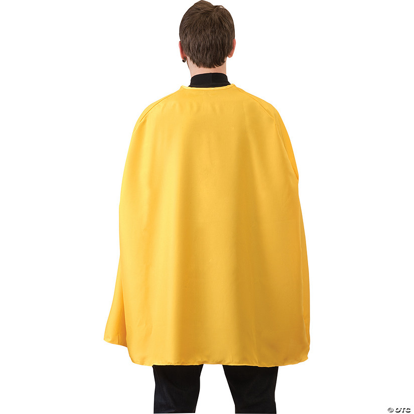 Adult Yellow Superhero Cape Image