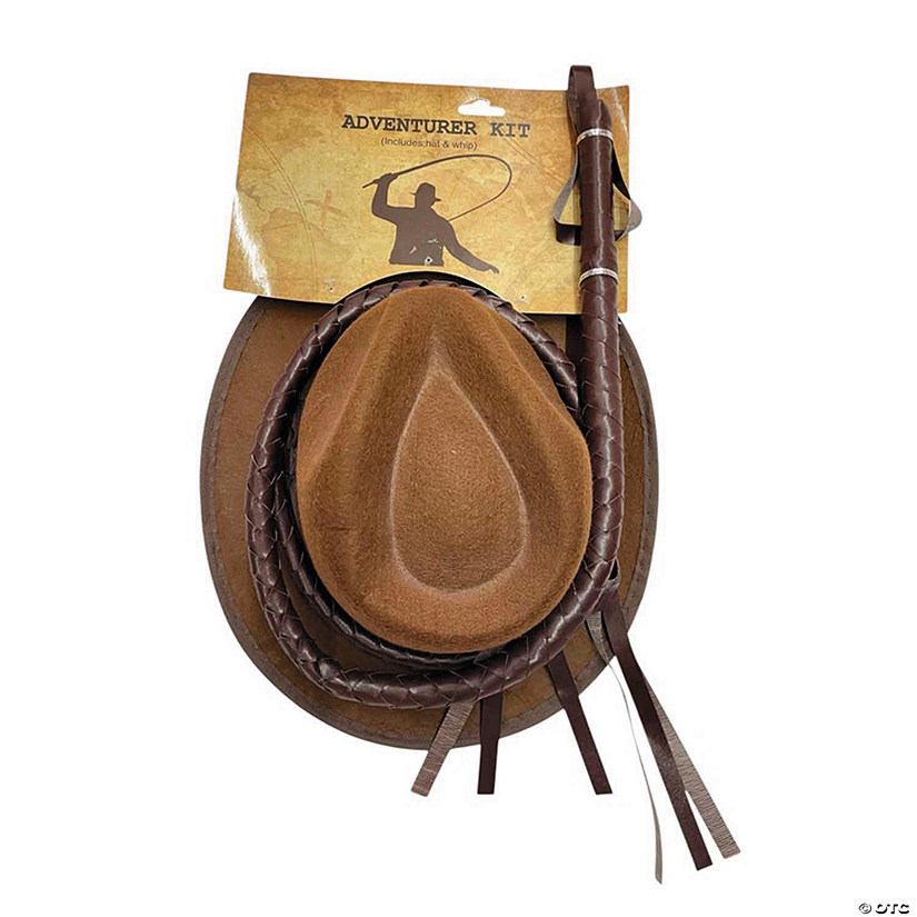 Adults Adventurer Costume Accessory Kit - 2 Pc. Image