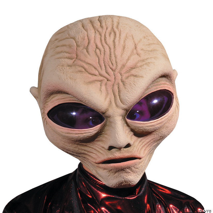 Adult's Alien Grey Mask Image
