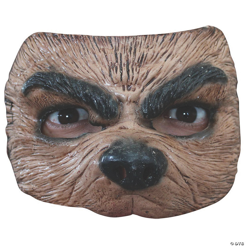 Adults & Kids' Wolf Half Mask Image