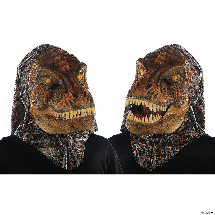 Adult's Animated T-Rex Mask Image
