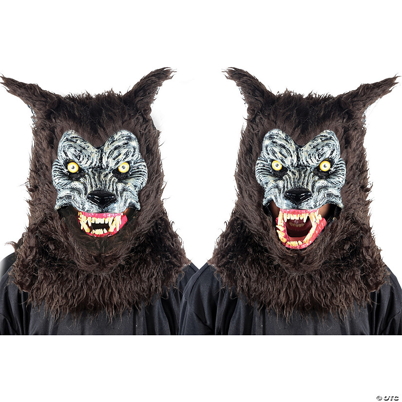 Adult's Animated Werewolf Mask Image