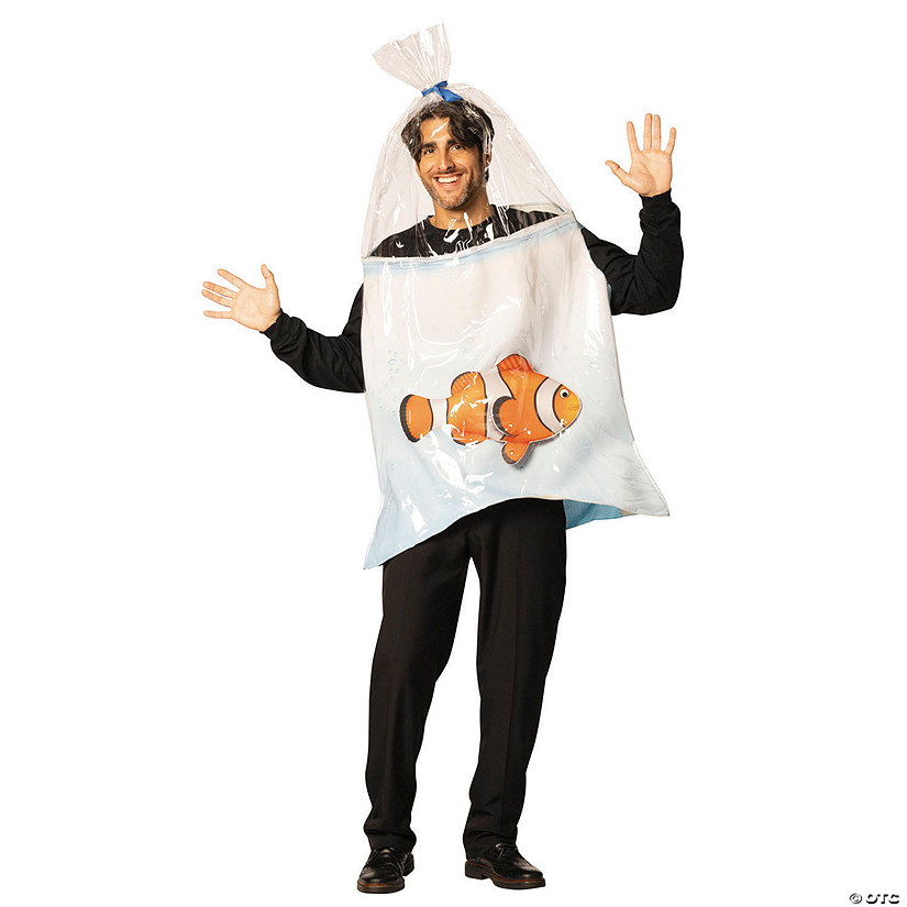 Adults Bag of Fish Tunic Costume - One Size Image