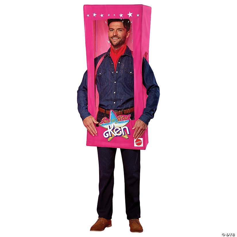 Adult's Barbie Ken Box Costume Image
