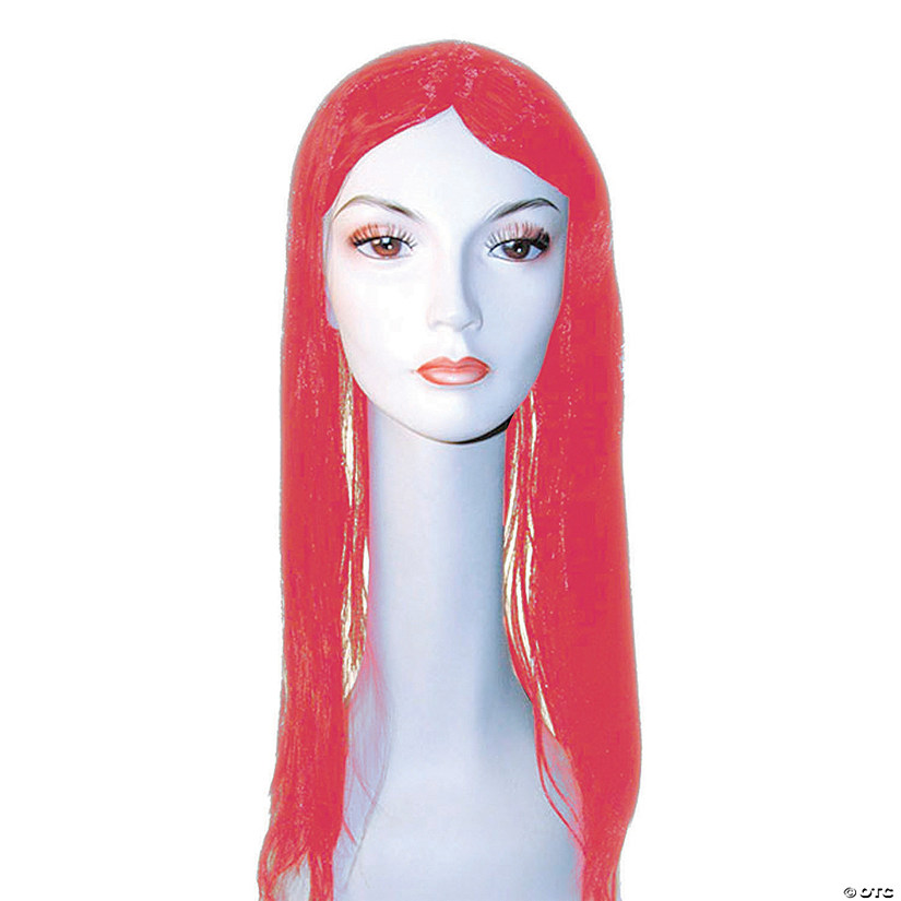 Adults Bargain Mermaid Witch Wig - Red Image