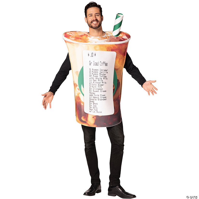 Adults Barista's Nightmare Coffee Cup Costume Image