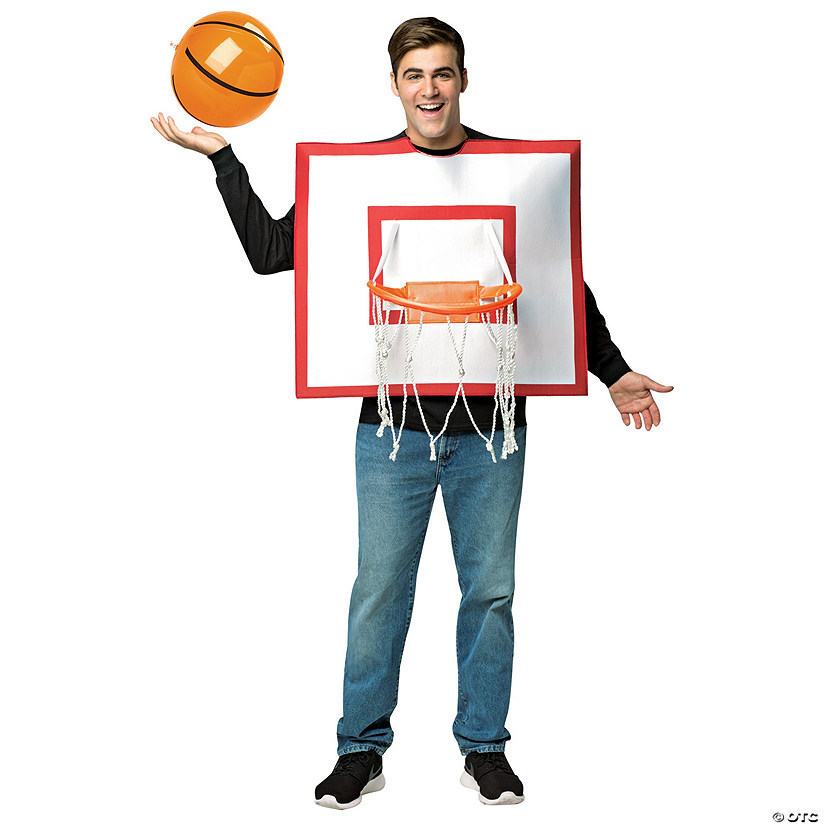 Adults Basketball Hoop Costume Image