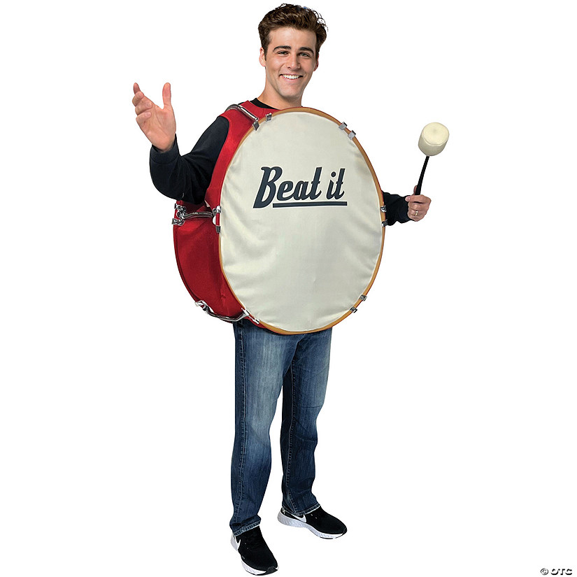 Adult's Bass Drum Costume Image