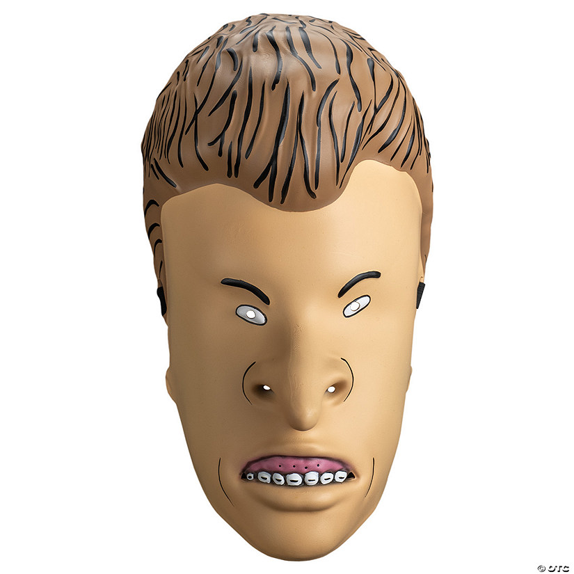 Adults Beavis and Butt-Head&amp;#8482; Butt-Head Deluxe Injection Mask - One Size Image