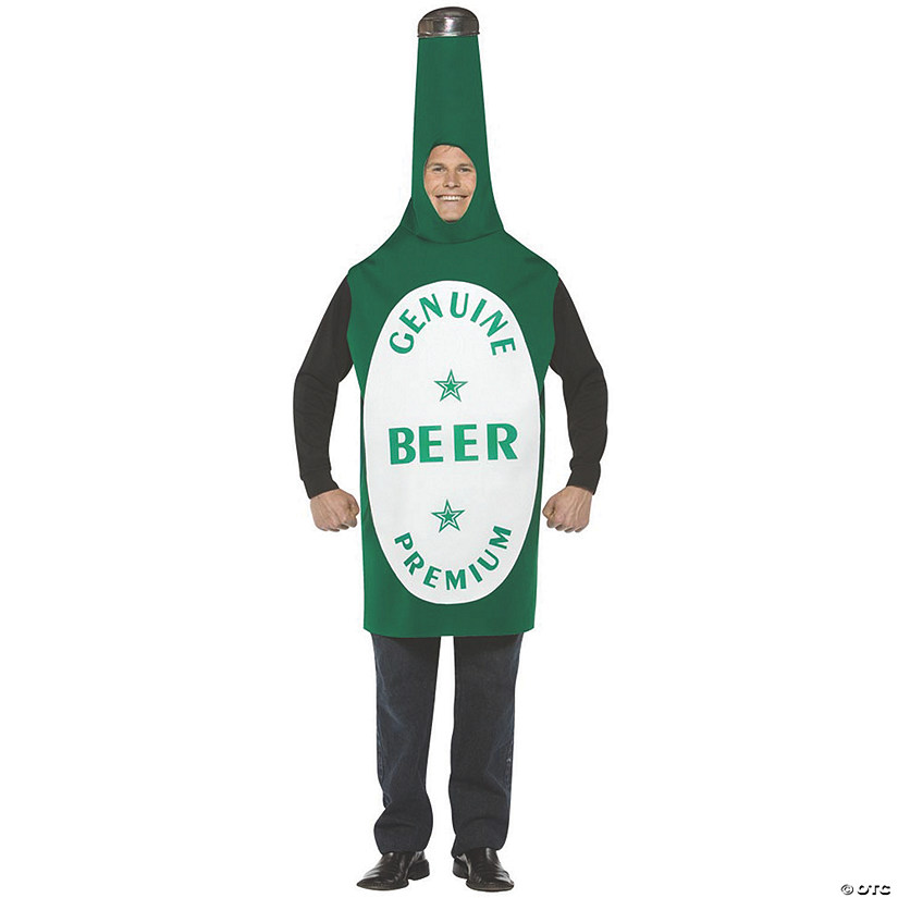 Adults Beer Bottle Costume Image