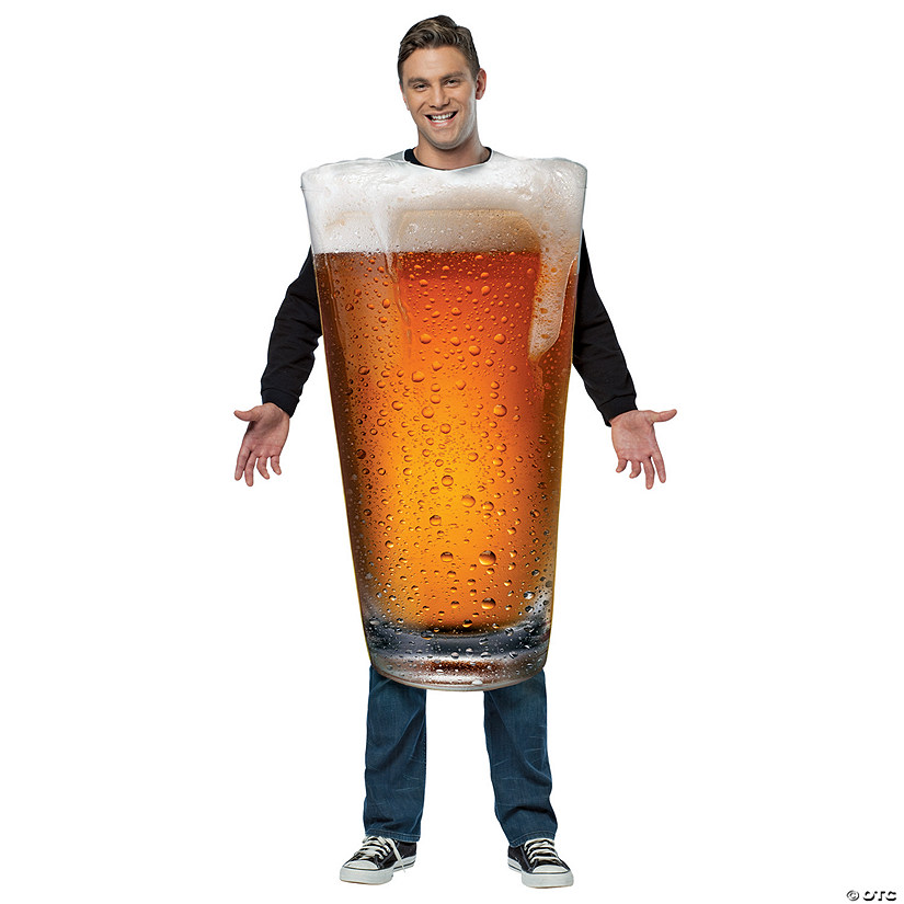 Adults Beer Pint Costume Image