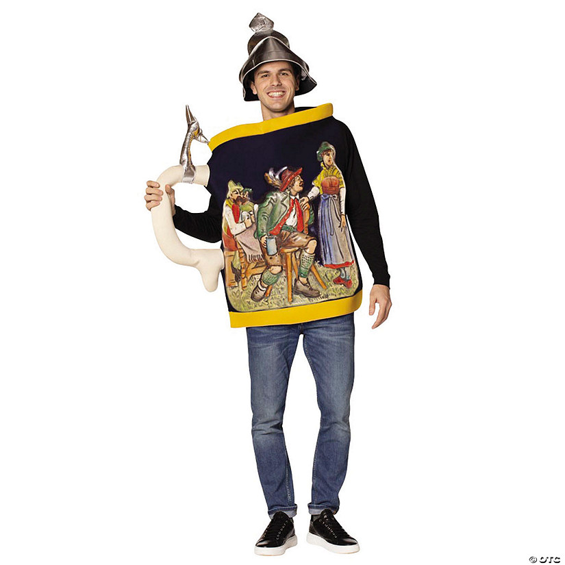 Adults Beer Stein Costume Image