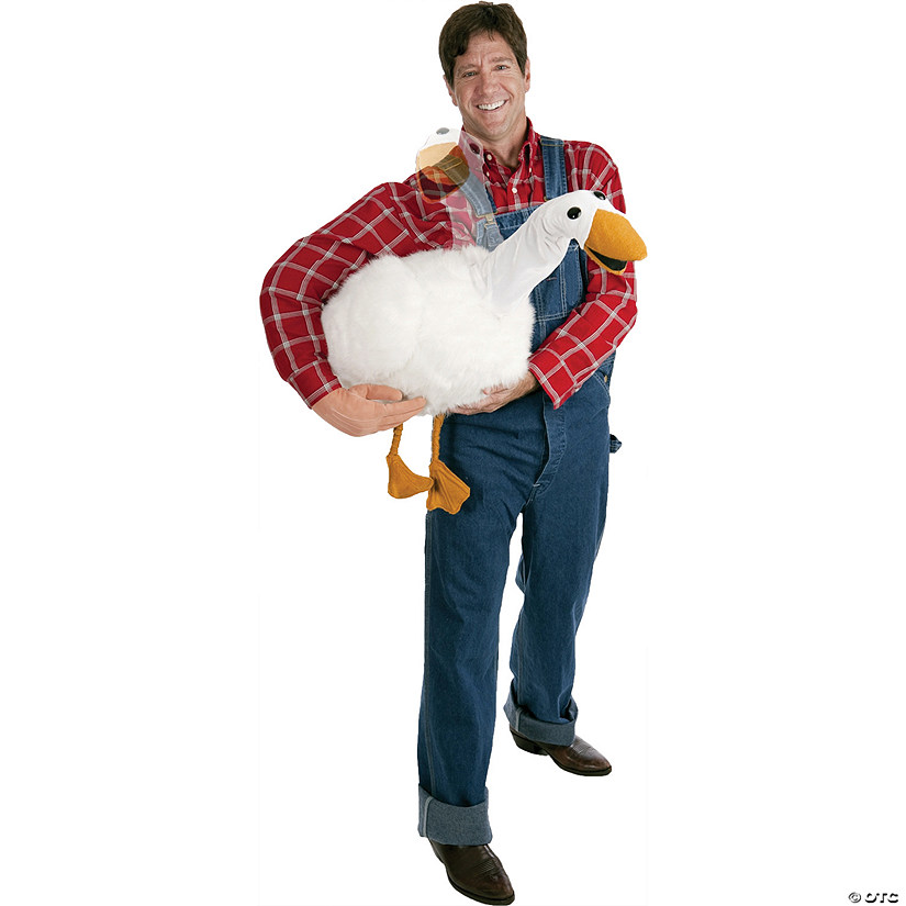 Adults Big Fat Goose Arm Puppet Costume Image