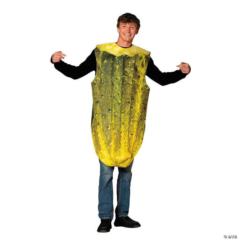 Adults Bitten Pickle Foam Tunic Costume - One Size Image