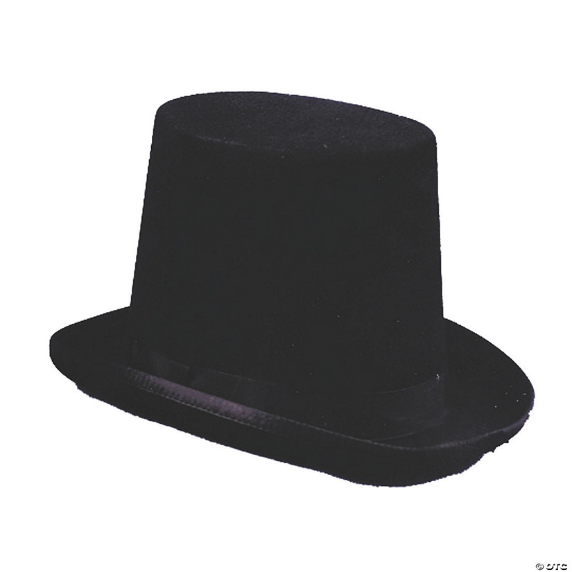 Adult's Black Stovepipe Hat - Extra Large Image