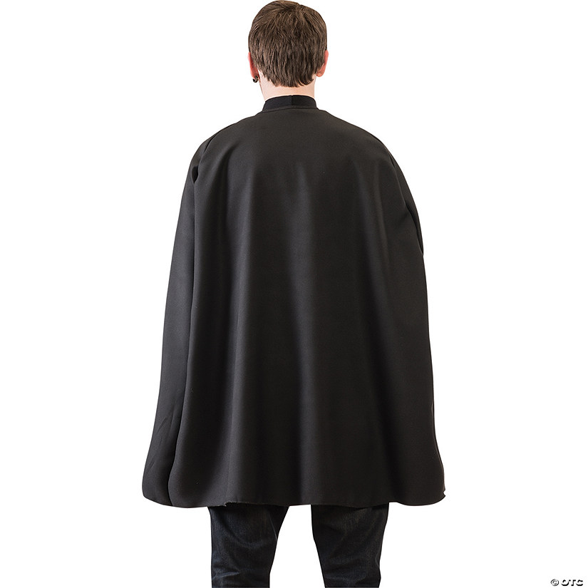 Adults Black Superhero Cape Image