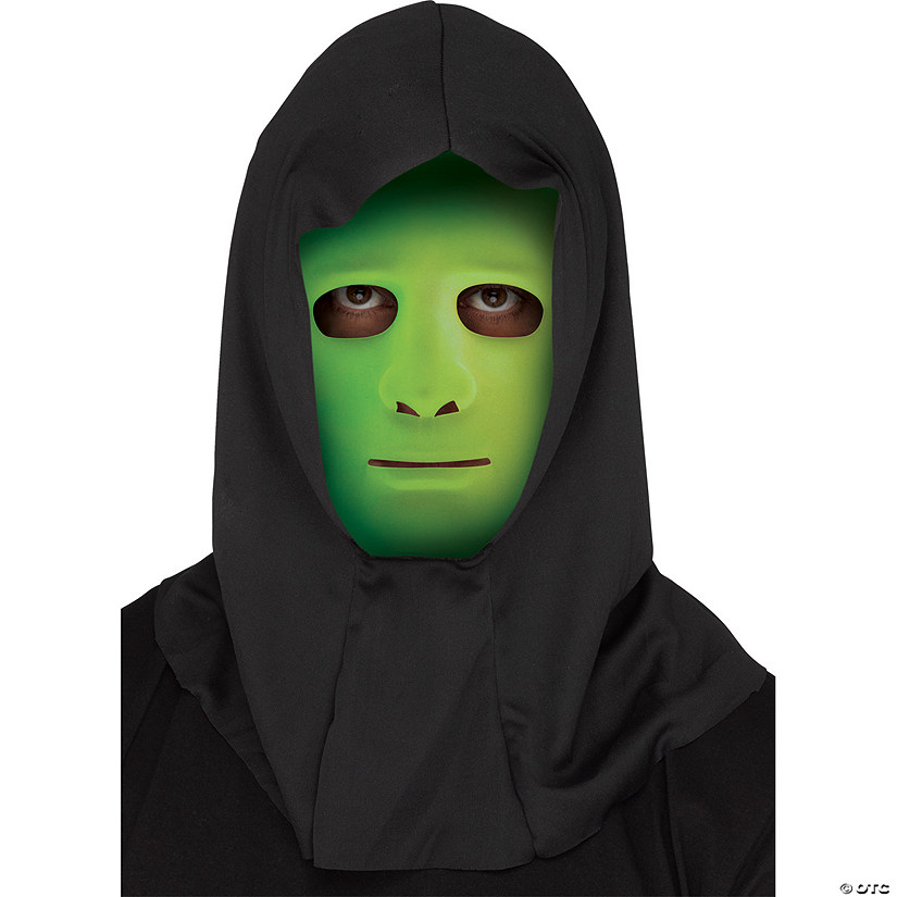 Adults Blank Face With Shroud Mask Image