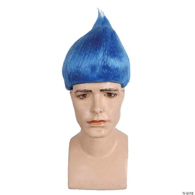 Adults Blue Wig Image