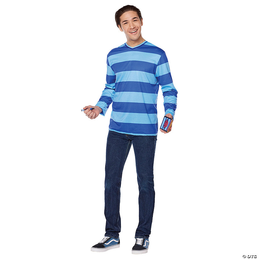 Adults Blues Clues Josh Costume - Large Image
