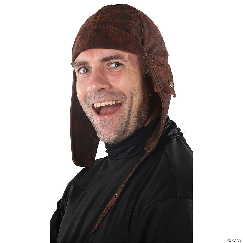 Adults Brown Aviator Hat Image
