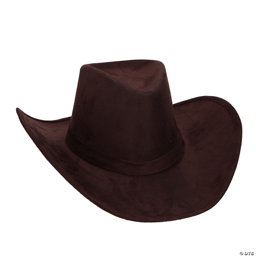 Adults Brown Cowboy Hat Costume Accessory Image