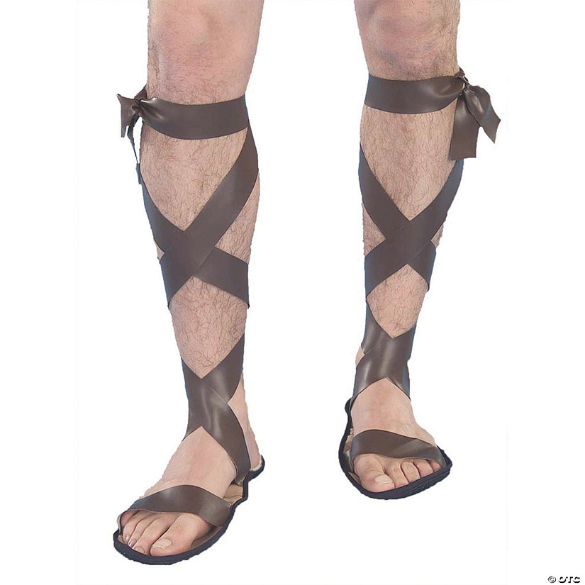 Adults Brown Roman Sandals Image