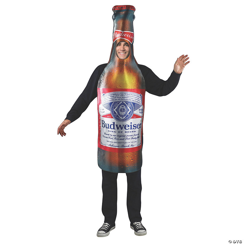 Adults Budweiser Bottle Costume Image